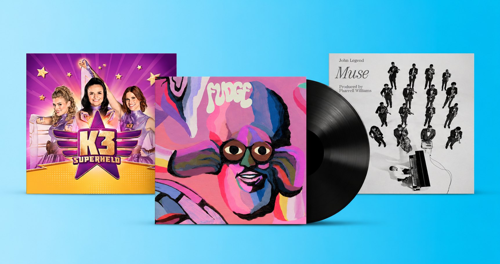 Overzicht van de belangrijkste fysieke muziekreleases week 43