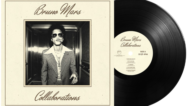 Bruno Mars op 1 in de Vinyl33 door Record Store Day