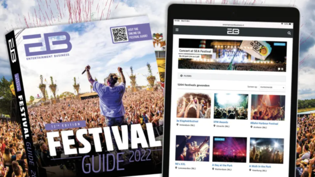 Bijwerken gegevens EB Festival Guide 2023
