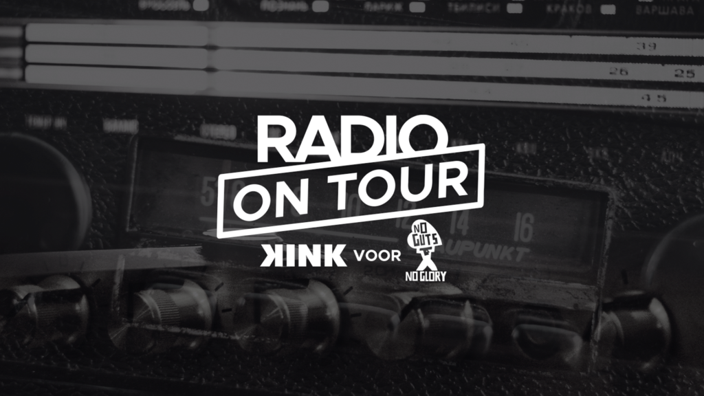 KINK en No Guts No Glory bundelen krachten voor benefietweek Radio On Tour